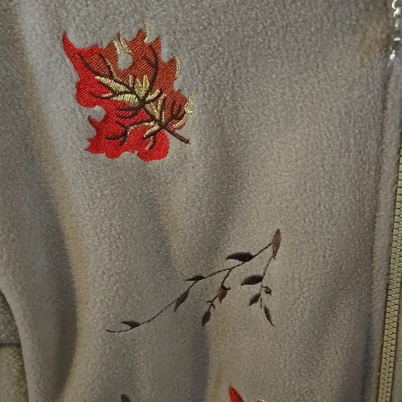 Nick & Sarah Sport Roomy Fleece Hoodie Autumn-Inspired Long Sleeve Women size XL - Picture 2 of 11